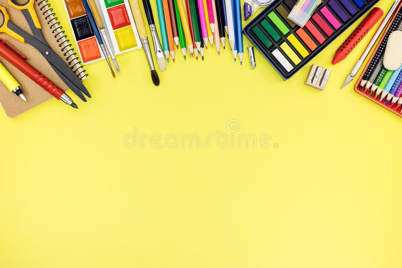 bright-school-supplies-education-yellow-background-table-74747946.jpg