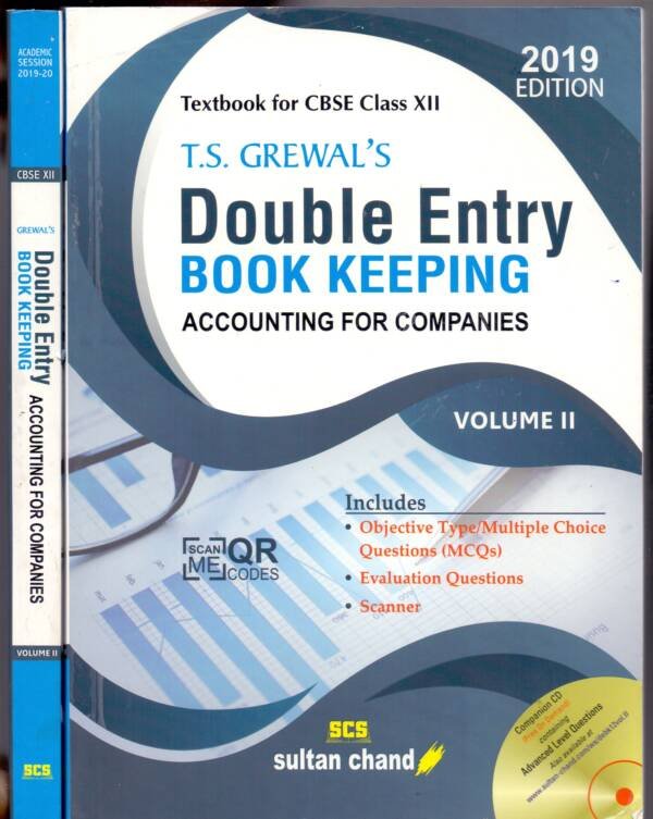 T.S. GREWAL'S DOUBLE ENTRY BOOK KEEPING